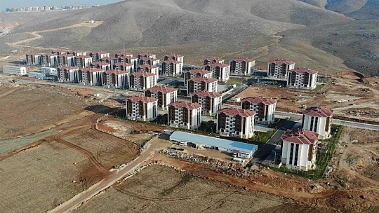 Deprem sonrası yapılan konutlar 100 bin kişiye sıcak yuva olacak