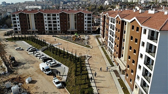 Deprem sonrası yapılan konutlar 100 bin kişiye sıcak yuva olacak