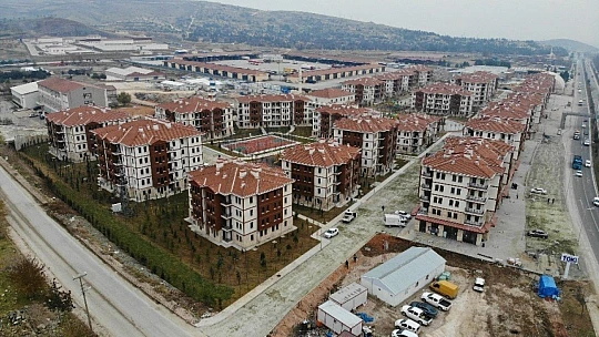 Deprem sonrası yapılan konutlar 100 bin kişiye sıcak yuva olacak
