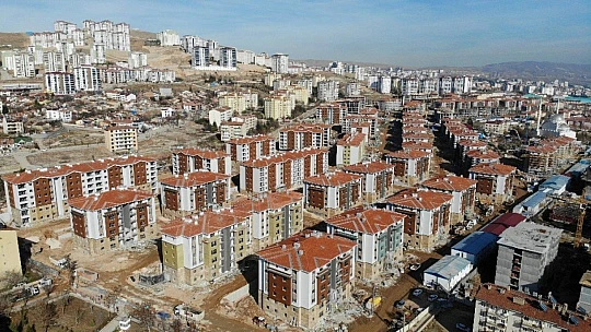 Deprem sonrası yapılan konutlar 100 bin kişiye sıcak yuva olacak