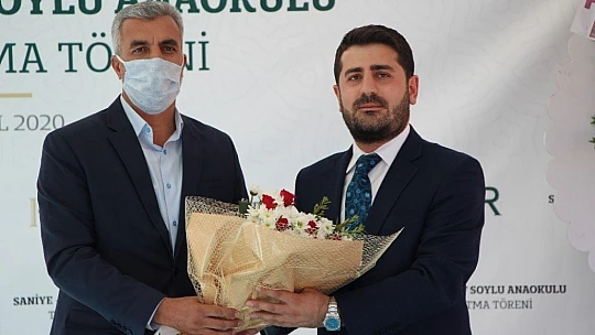 İşadamı Soylu sözünü tuttu: 12 derslikli okulun temeli atıldı