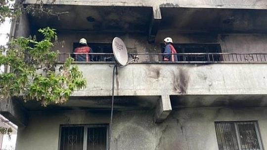 Elazığ'da ev yangını