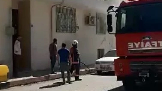 Elazığ'da ev yangını