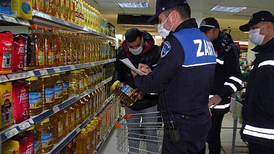 Elazığ'da fahiş fiyat ve stok denetimleri