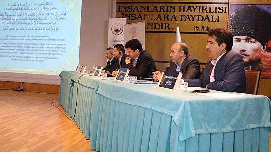 Elazığ'da Genç Sada Kur'an-ı Kerim'i Güzel Okuma Yarışması
