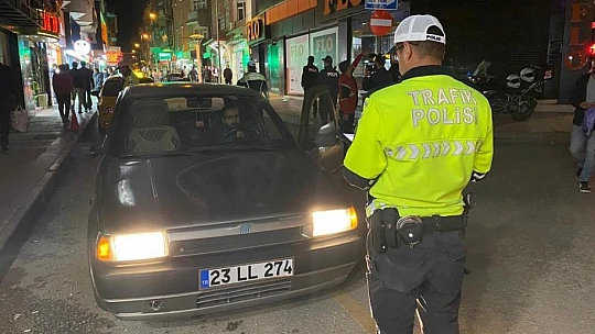 Elazığ'da genel asayiş uygulaması yapıldı