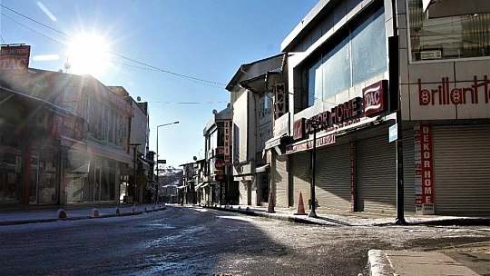 Elazığ'da hafta sonu kısıtlama sessizliği