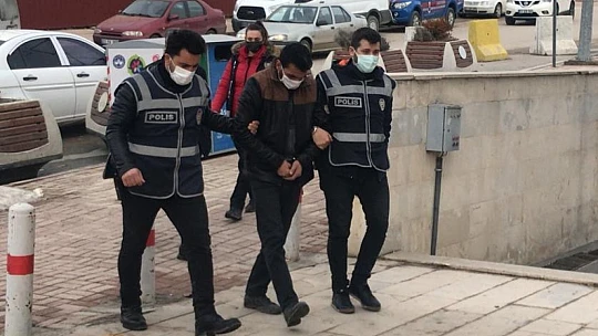 Elazığ'da hırsızlık şüphelisi yakalandı