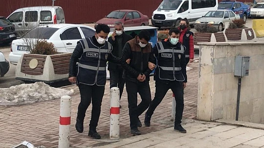 Elazığ'da hırsızlık şüphelisi yakalandı