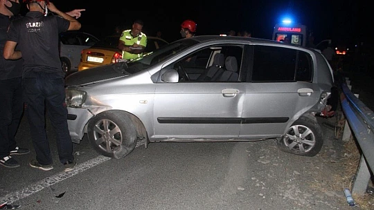 Elazığ'da iki ayrı trafik kazası: 1 ölü, 7 yaralı