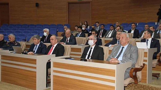 Elazığ'da il koordinasyon kurulu toplantısı gerçekleştirildi