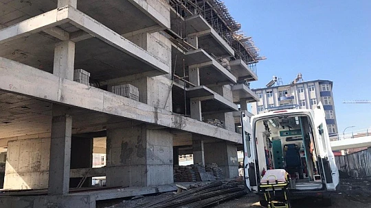 Elazığ'da iş kazası: 1 yaralı