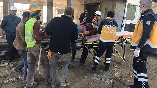 Elazığ'da iş kazası: 1 yaralı