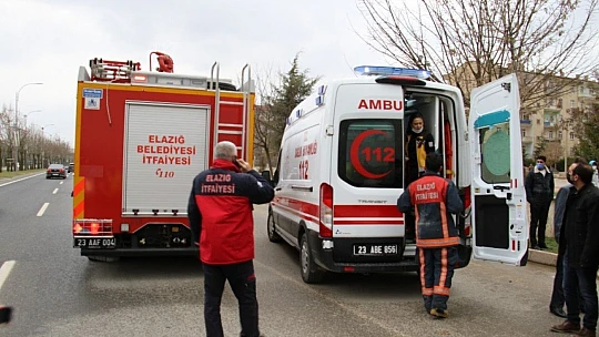 Elazığ'da itfaiye aracı ile otomobil çarpıştı: 7 yaralı