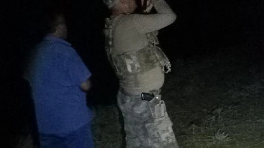 Elazığ'da jandarma kayıp hayvanları gece görüş termalleriyle buldu