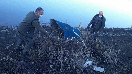 Kaçak gümeler imha edildi