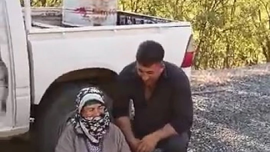 Elazığ'da kafası ağaca sıkışan inek kurtarıldı