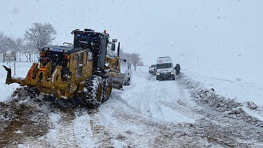 Elazığ'da kapalı köy yollarının 520'si açıldı