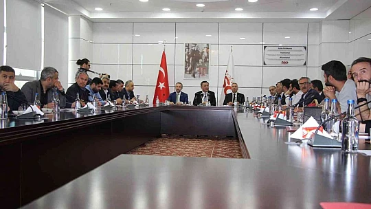 Elazığ'da, Kırgızistan-Türkiye İş Fırsatları Toplantısı yapıldı