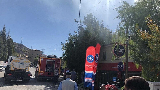 Elazığ'da korkutan yangın