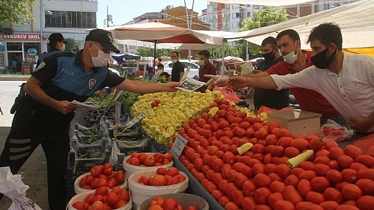 Elazığ'da Kovid-19'a karşı denetimler yoğunlaştırıldı