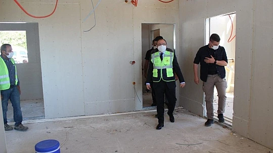 Elazığ'da köylerde deprem konutları yükseliyor