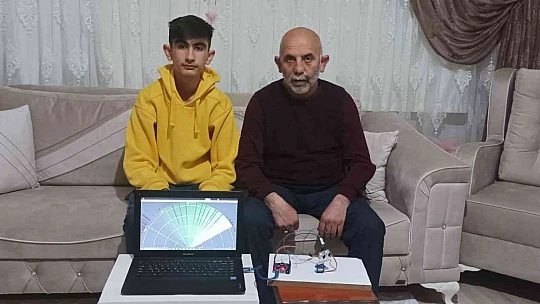 Elazığ'da lise öğrencisi havada, karada ve su altında cisim tespiti yapabilen radar geliştirdi