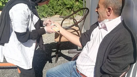 Elazığ'da öğrencilerden anlamlı etkinlik