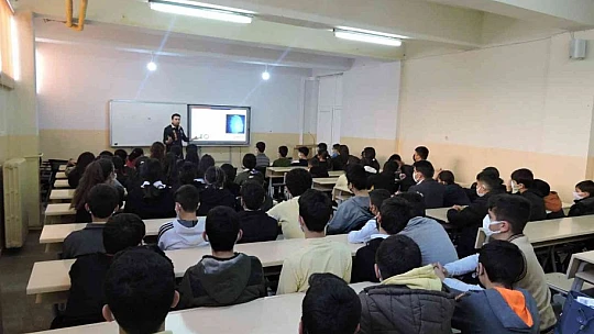 Elazığ'da öğrencilere SİBERAY tanıtıldı
