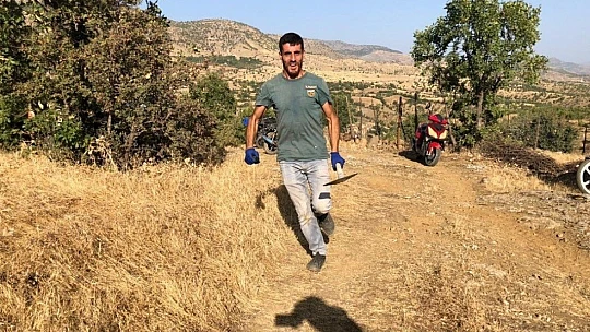 Elazığ'da orman yangını