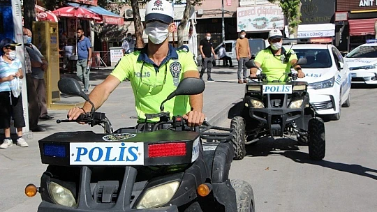 Elazığ'da polisler, ATV motorlu denetime başladı