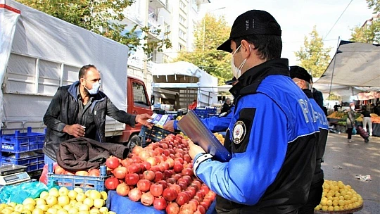 Elazığ'da polisten Covid-19 denetimi