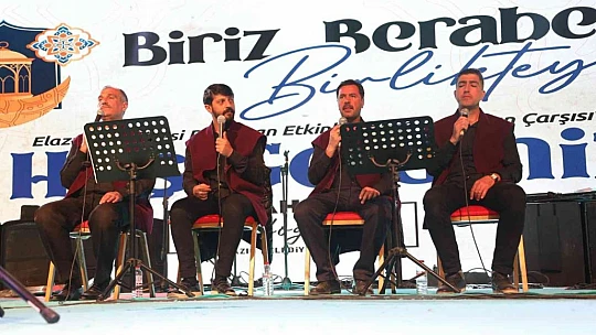 Elazığ'da ramazan etkinlikleri sürüyor