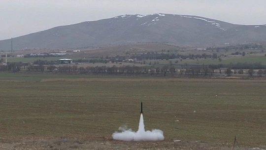 Elazığ'da roket üretildi, test uçuşları başlatıldı