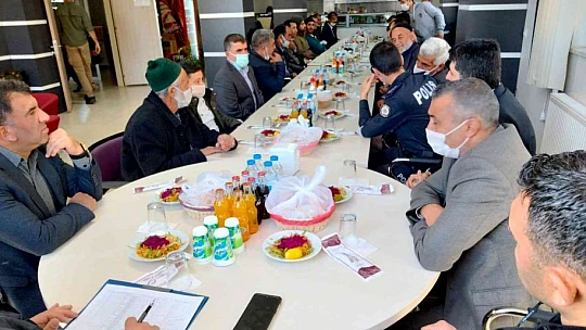 Elazığ'da şehit aileleri ve gaziler bir araya geldi