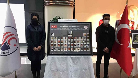 Elazığ'da şehit öğretmenler unutulmadı