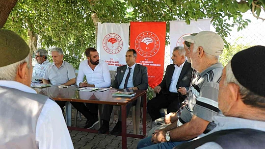 Elazığ'da sera üreticileri bilgilendirildi