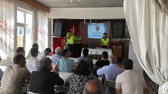 Elazığ'da servis sürücülerine eğitim