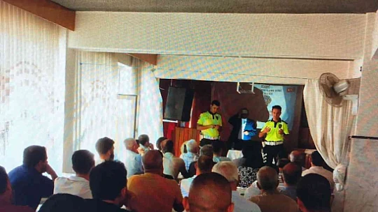 Elazığ'da servis sürücülerine eğitim