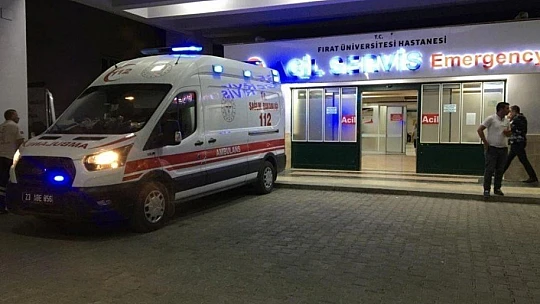 Elazığ'da silahlı saldırı: 5 yaralı