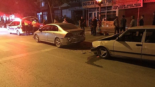Elazığ'da trafik kazası: 2 yaralı