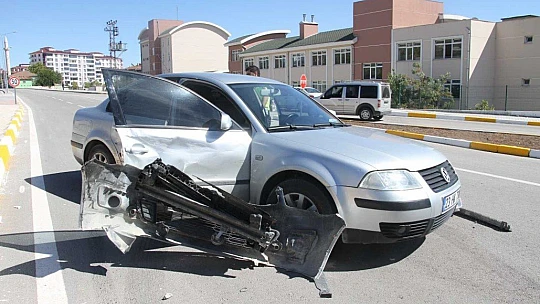 Elazığ'da trafik kazası: 2 yaralı