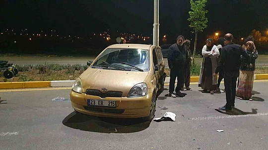 Elazığ'da trafik kazası: 3 yaralı