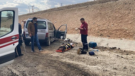 Elazığ'da trafik kazası: 4'ü çocuk 8 yaralı