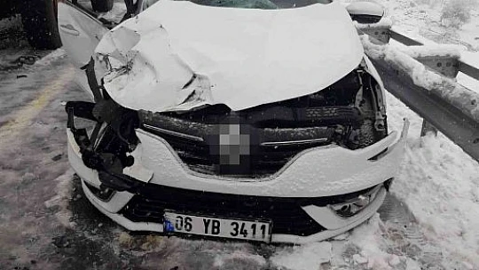 Elazığ'da trafik kazası: 4 yaralı