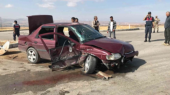 Elazığ'da trafik kazası: 7 yaralı
