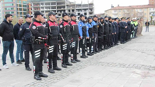 Elazığ'da Türk Polis Teşkilatı'nın 177. kuruluş yıl dönümü etkinlikleri