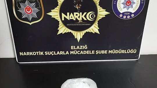Elazığ'da uyuşturucu madde operasyonu: 2 tutuklama