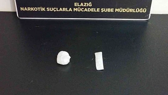 Elazığ'da uyuşturucu madde operasyonu: 2 tutuklama