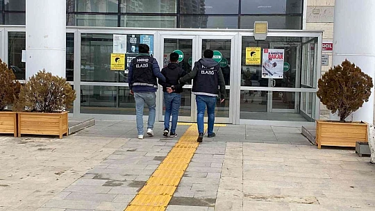 Elazığ'da uyuşturucu operasyonu: 1 gözaltı